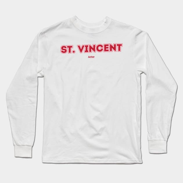 St. Vincent - Actor Long Sleeve T-Shirt by PowelCastStudio